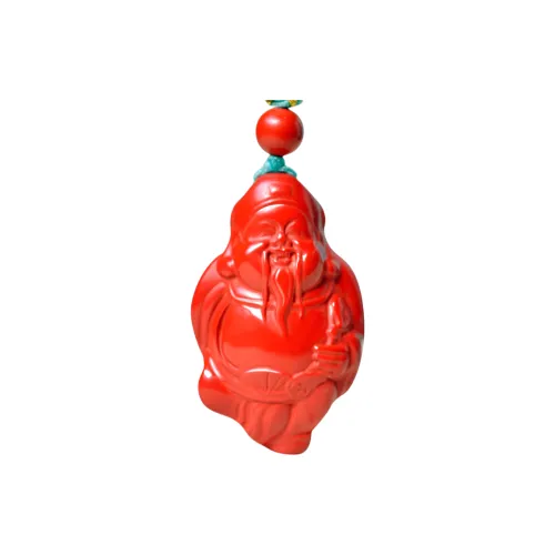 HUWEI Cinnabar Necklaces Unisex