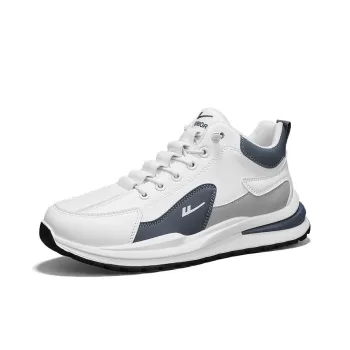 WARRIOR Casual Shoes Men Mid Top Gray/Black/White/Blue/Beige/Brown/Black