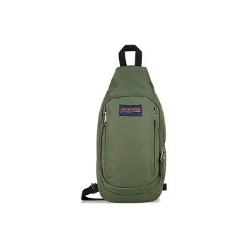 JanSport Polyester Shoulder Bag Crossbody Bag Sling Bags Men's Green