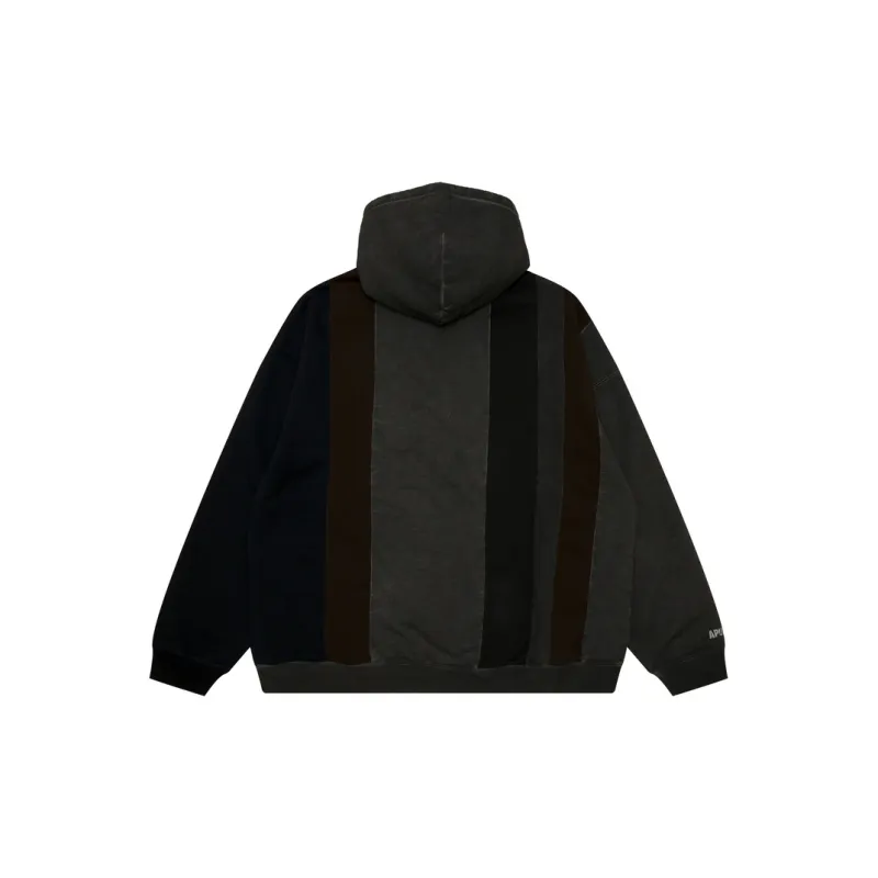 Aape Logo Patchwork Hoodie-1