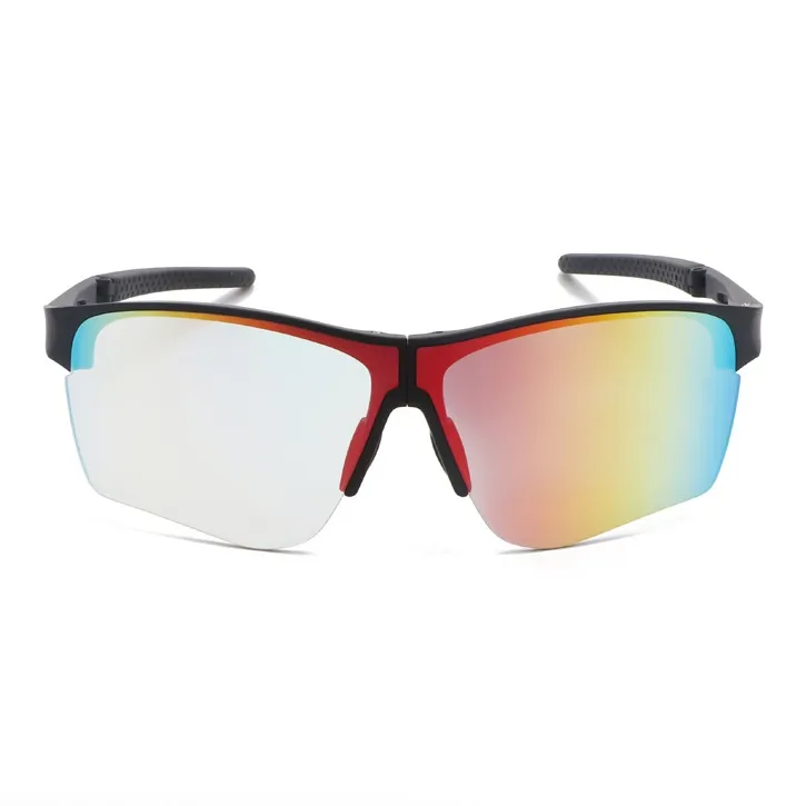 YAWEIKA TR90 Irregular Shape Sports Sunglasses Unisex-4