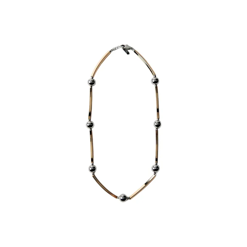 ZARA Brass Necklaces Women's Gold-1