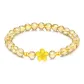 Rich Widow Peach Blossom Beaded Bracelet, Citrine