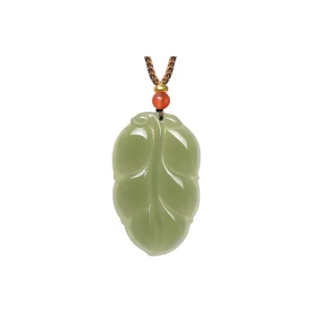 MARY WINDSOR Daiye Success Hetian Jade Pendant Pale Greenish White Jade Women's