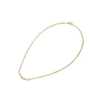 DIOR Gold-Plated Necklaces Unisex Gold