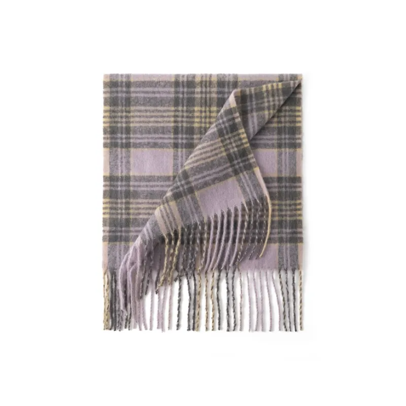 FREE RABBITⅡ Fall And Winter Mohair Windproof Warm Thickened Shawl Scarf Unisex-9