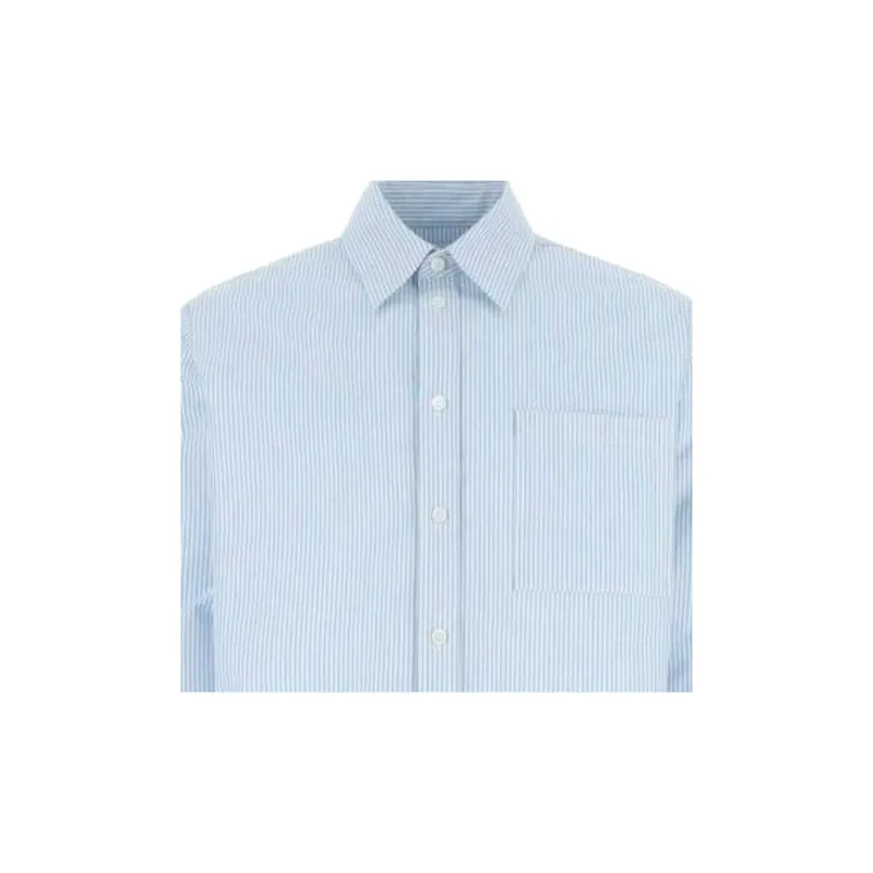 Bottega Veneta Shirts Men Blue-5