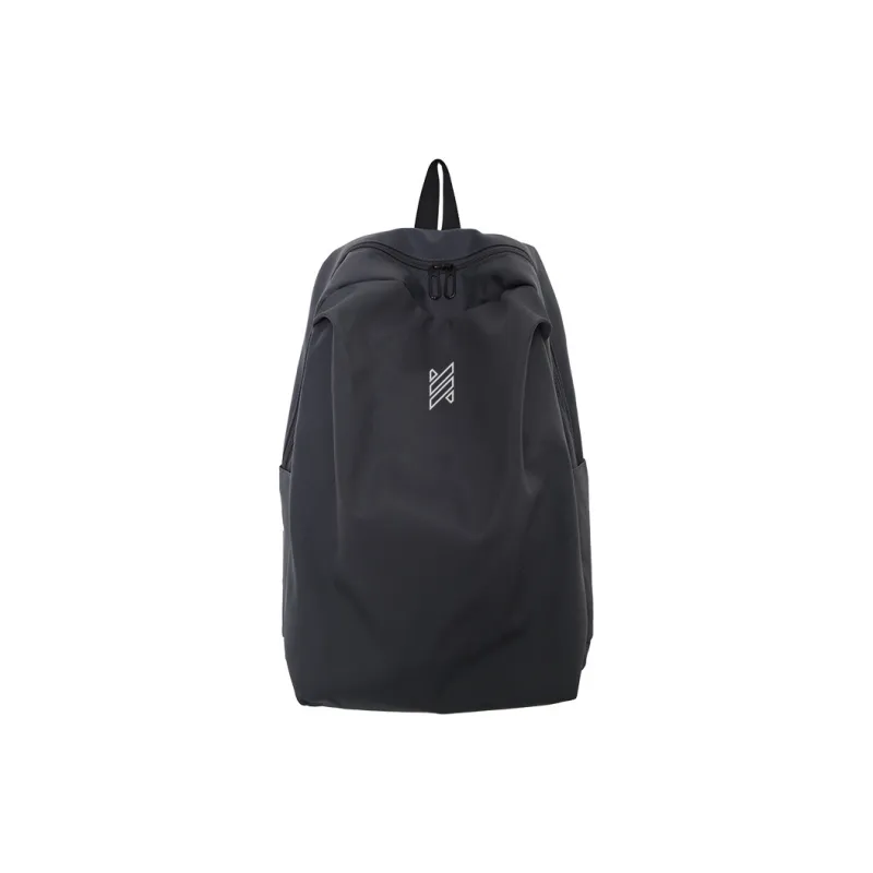 NOMK Nylon Backpack Regular Unisex Black/Pink/White/Gray-18