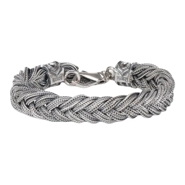 EMANUELE BICOCCHI Woven Chain Bracelet-1