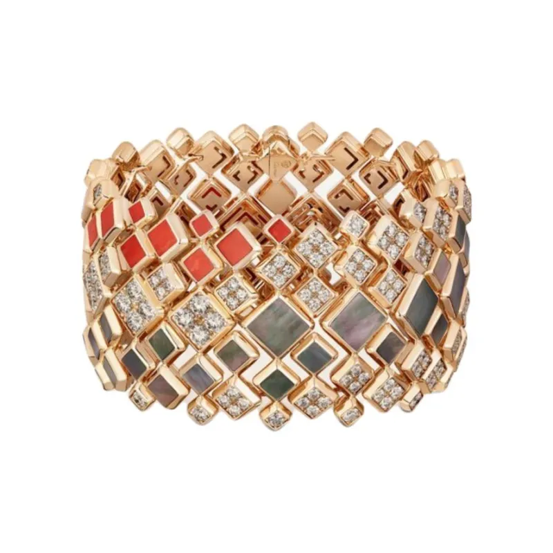 CARTIER Diamond Bracelets Unisex Gold-0