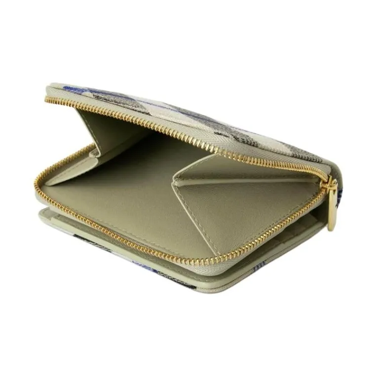 Burberry Polyester Wallet Women's Moss Green-2