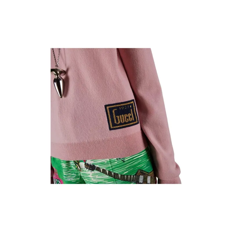GUCCI FW22 Sweater Women's Pink-3