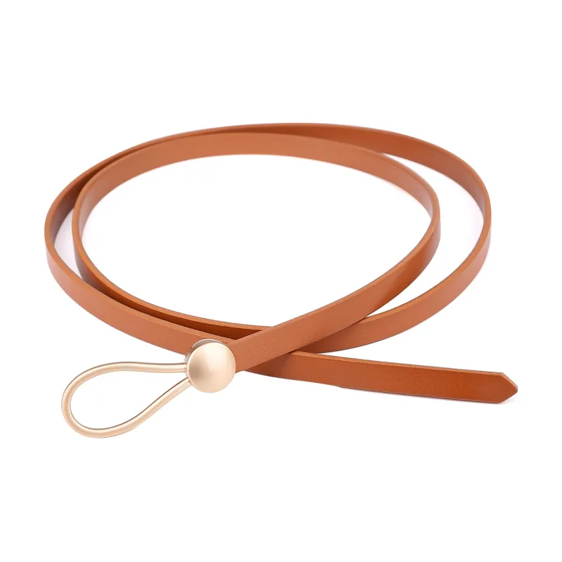CATELLES Top Grain Cow Leather Leather Belts Women's 1.1cm-20