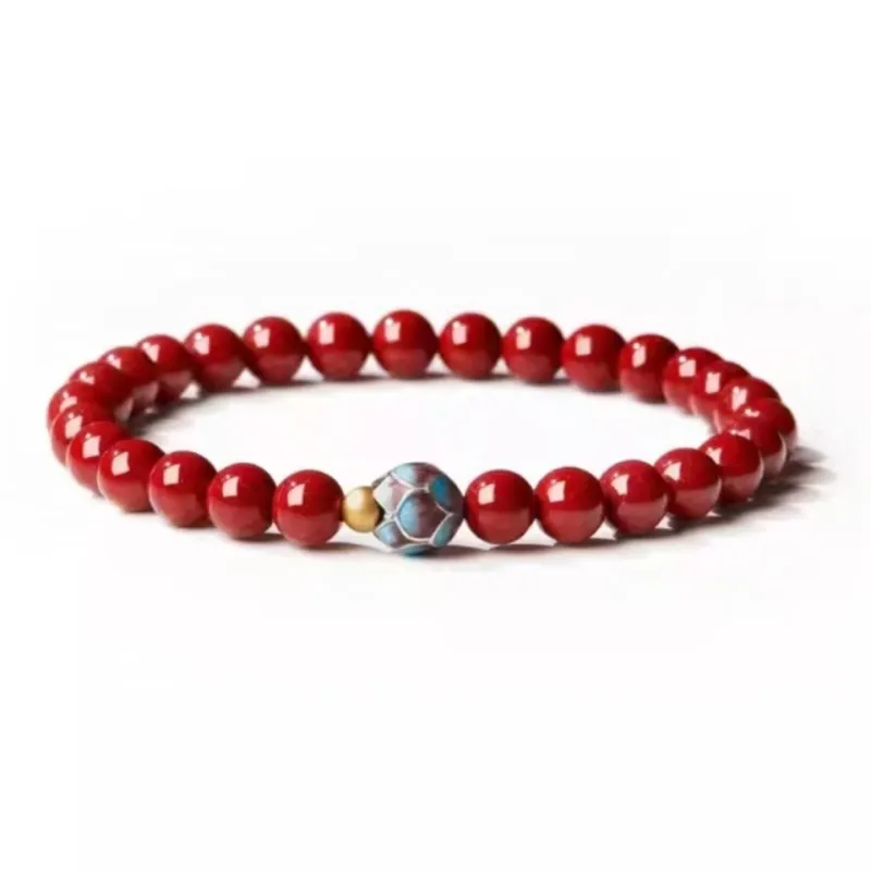 Atsuyama Reconstructed Cinnabar Bracelets Unisex-0