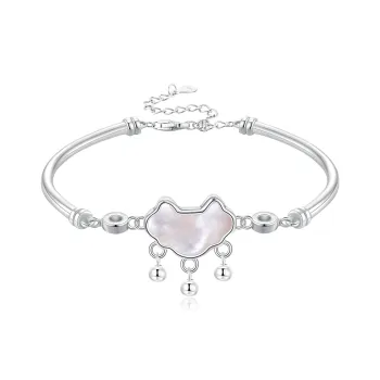 LAOYINFANG 999 Fine Silver Pure Silver Bracelets Women's