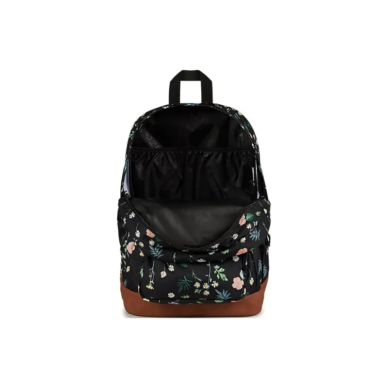 JanSport Polyester Backpack Unisex Floral Black-5