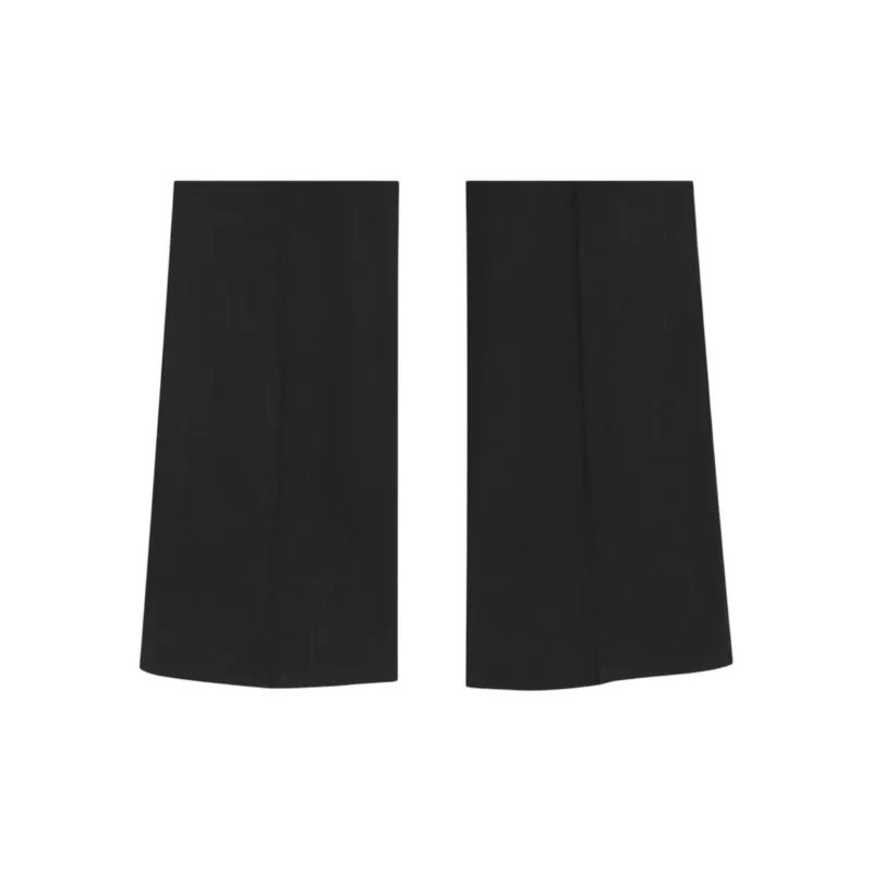 SAINT LAURENT High Waist Wide Leg Trousers-7