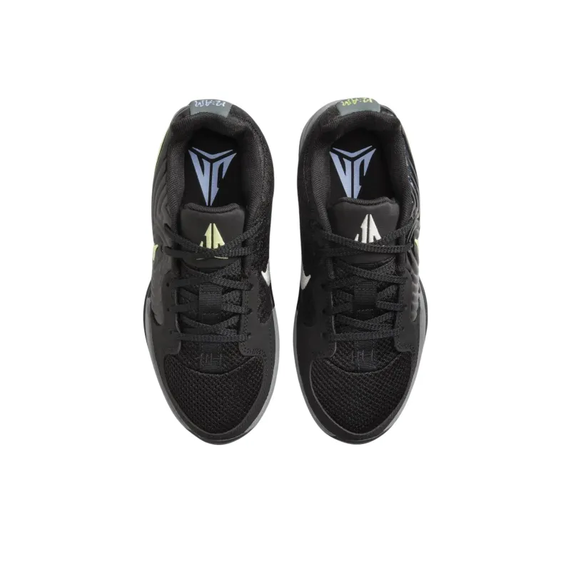 Nike Ja 2 Slip Resistant, Abrasion Resistant, Breathable Low Top Children's Basketball Shoes Black Gray Unisex-3