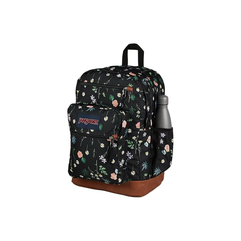 JanSport Polyester Backpack Unisex Floral Black-2