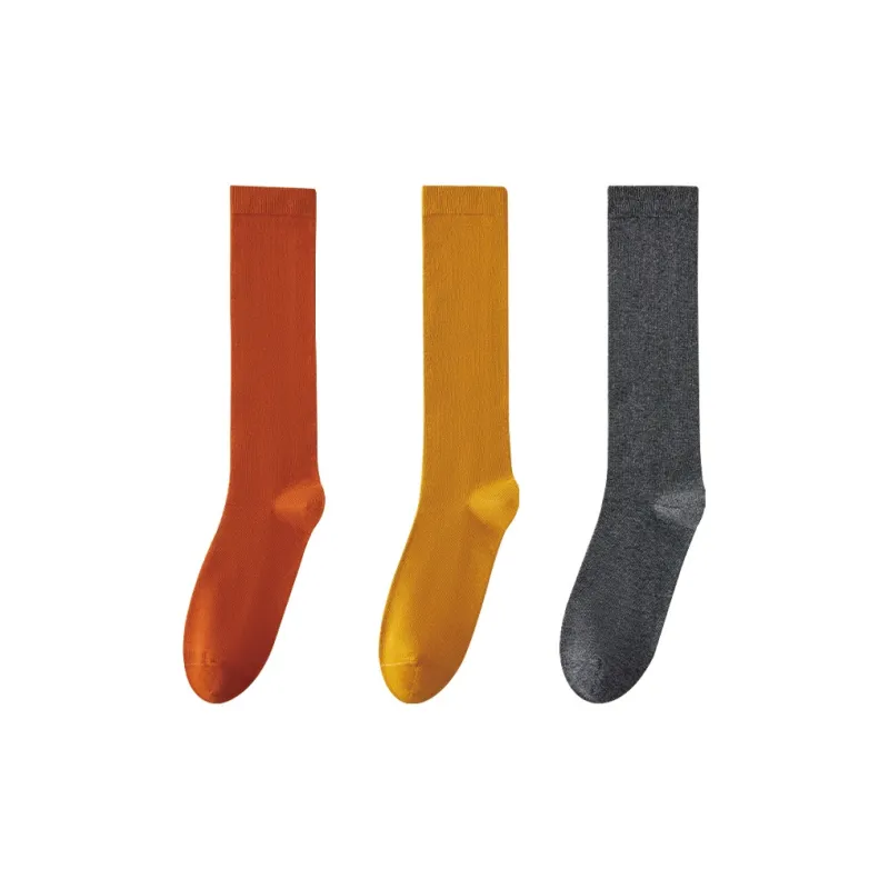 MIIOW Knee High Socks Women's 3 Pack-5