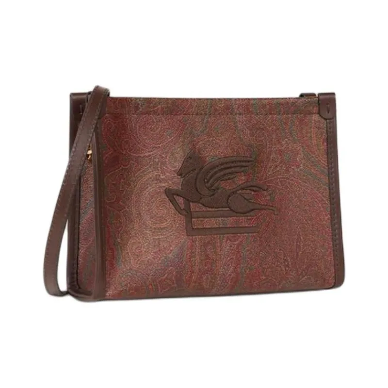 ETRO Pegaso embroidered Paisley print Tote Bag-2