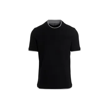 Brunello Cucinelli SS23 T Shirt Men's Black