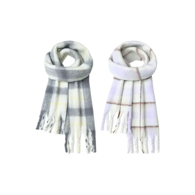 Yalu Polyester Knit Scarves Unisex Gift Box Set-7