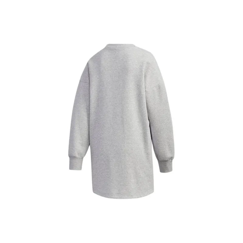 Adidas STYLE TUNIC Sweatshirt Women's Medium Gray-1