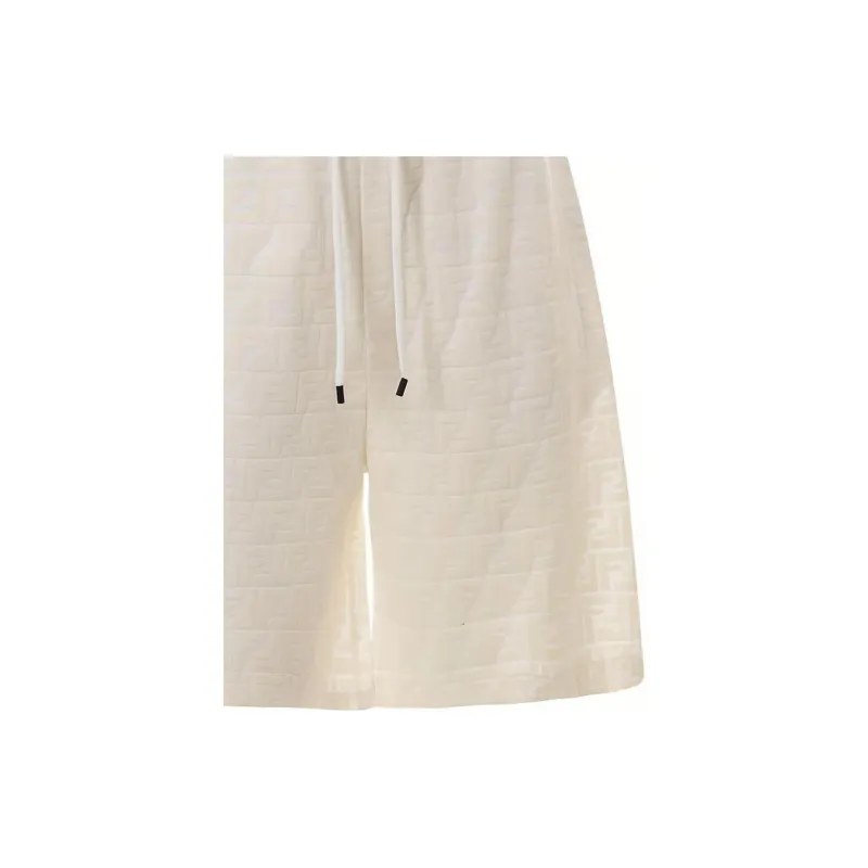 FENDI SS21 Casual Shorts Men's White-6