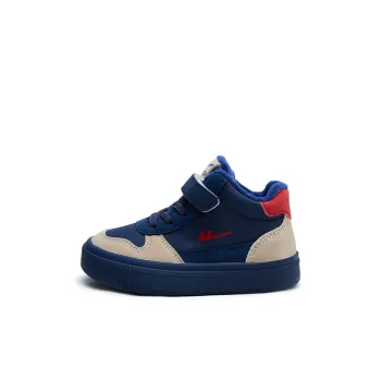 Warrior Anti Slip And Wear Resistant Warm High Top Kids' Skateboarding Shoes Navy Khaki Kids'