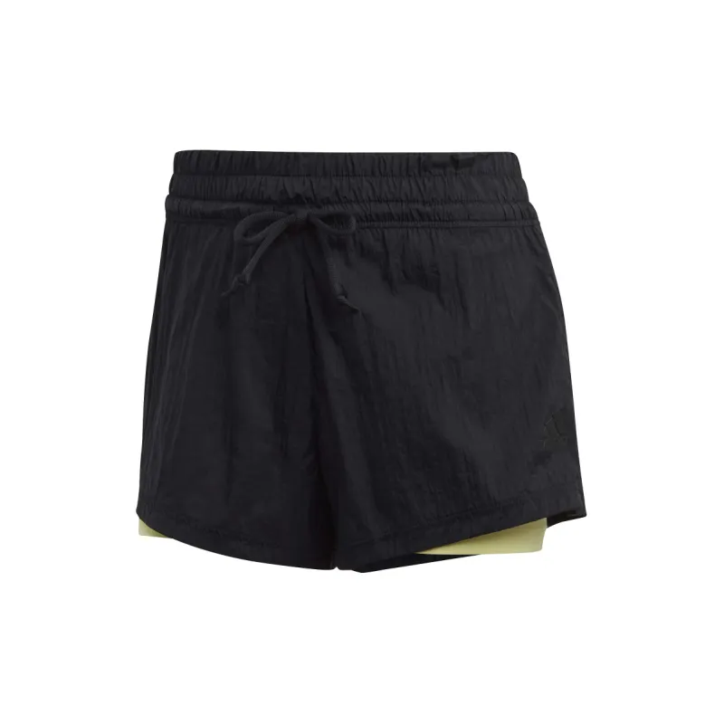 Adidas Casual Shorts Women's Black/Matamata-1