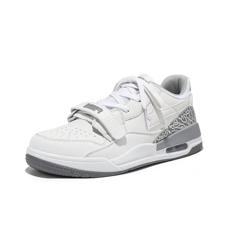 BEIER Stars Collection Couple Versatile Height Increasing Slip-Resistant Low-Top Skateboard Shoes Unisex-34