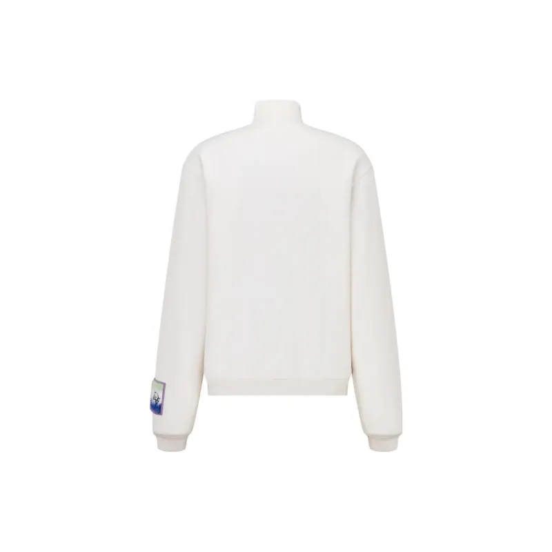 DIOR X Erl Relaxed Fit Long Sleeve T Shirt-1