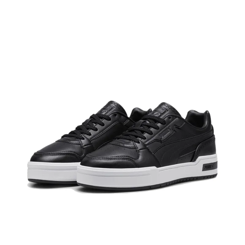 PUMA Anti-Slip Wear-Resistant Low-Top Skateboard Shoes Unisex Black-2