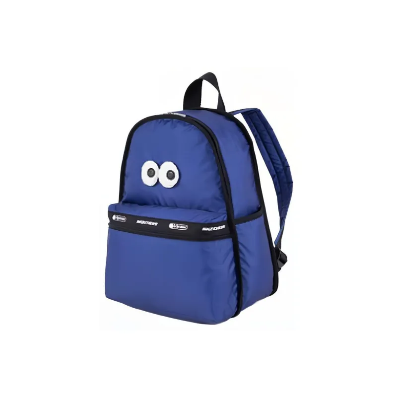 Skechers LeSportsac Collaboration Fabric Backpack Regular Unisex Stool Lin Blue-1