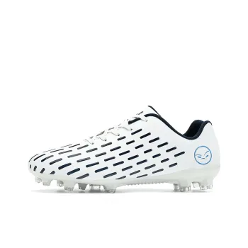 BIANSULONG Soccer Shoes Unisex Low Top White Blue