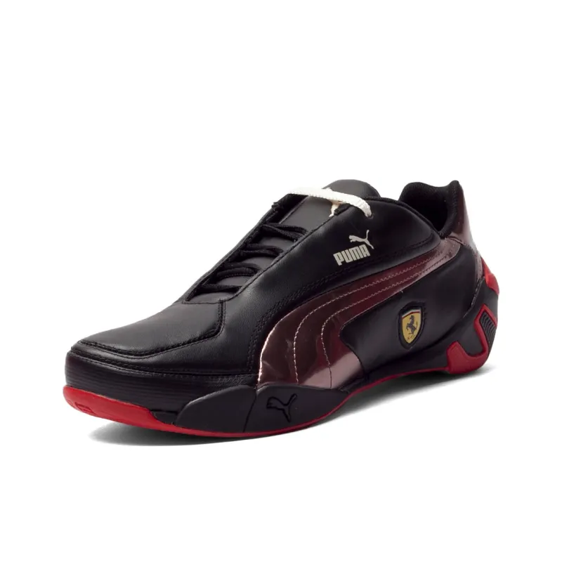 PUMA Ferrari Racing Series Anti-Slip Wear-Resistant Low-Top Training Shoes Unisex Black Red-2