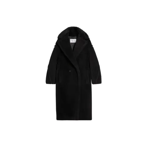 MaxMara Teddy Series Coats Women's Black