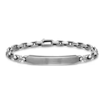 David Yurman Sterling Silver Streamline® Id Bracelet 6.8mm