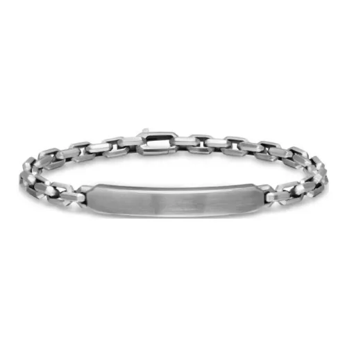 David Yurman Sterling Silver Streamline® Id Bracelet 6.8mm