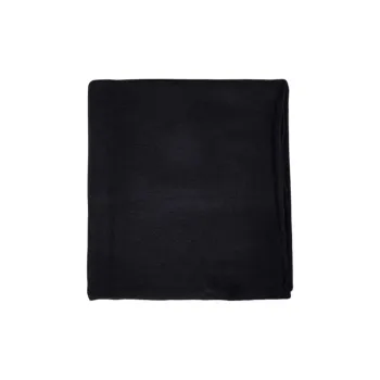 Drumohr Cashmere Wool Knit Scarves Men's Black