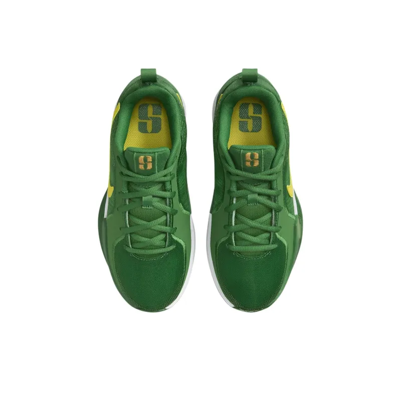 Nike Sabrina 2 Anti Slip Wear Resistant Low Top Children's Basketball Shoes Green Unisex-3