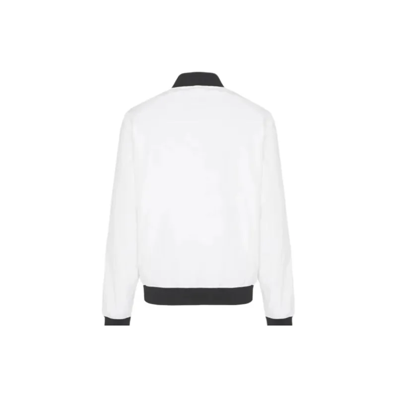 EMPORIO ARMANI Logo-Patch Zipped Bomber Jacket-1