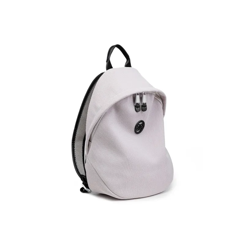 GELANDAI Fabric Backpack Unisex Black/Ecru/Apricot-7