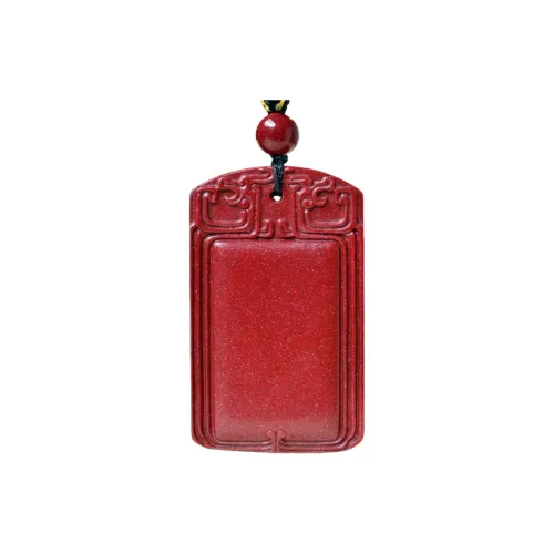 HUWEI Cinnabar Necklaces Unisex