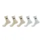 [Comfortable Cold-Resistant Thermal]5 Pack (Light Coffee 3+White 2)