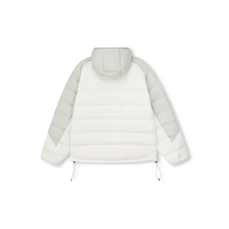 FPA Down Jacket Unisex White Gray-1