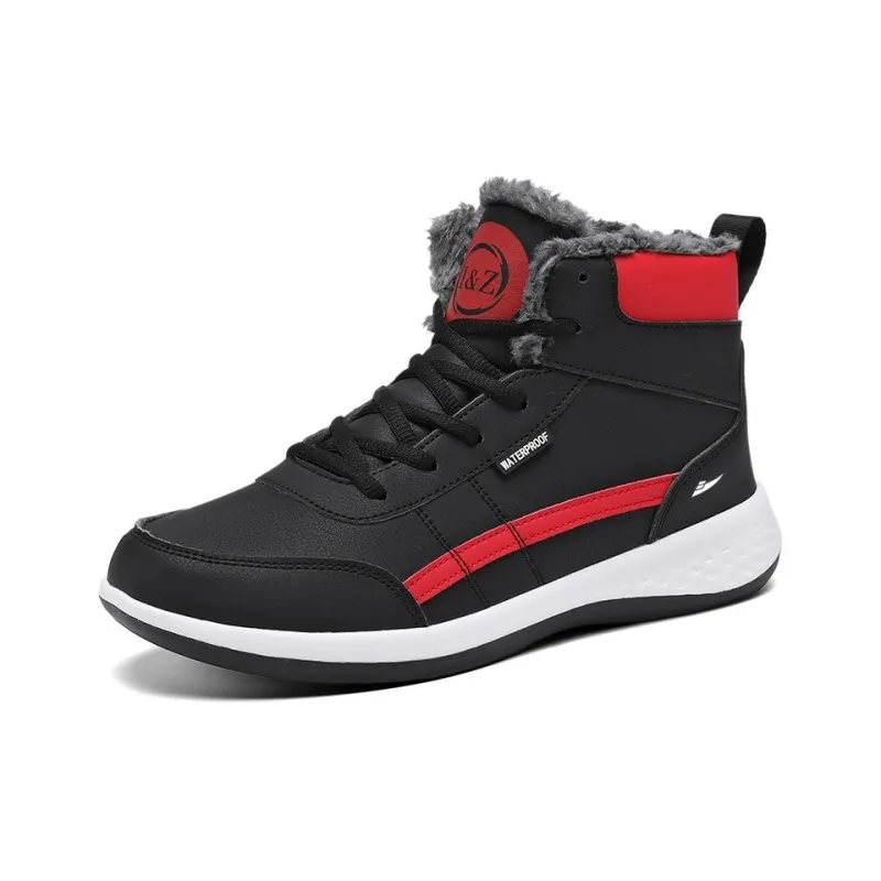 Kuding Full-Coverage Warm Slip-Resistant Water-Resistant Cushioning Skateboard Shoes Men's-4