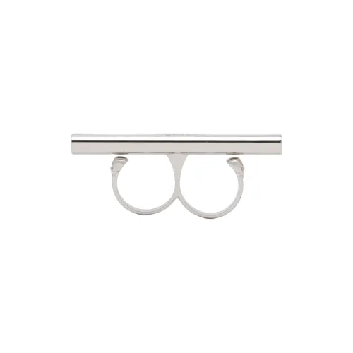 Alexander McQueen Cross Bar Double Ring