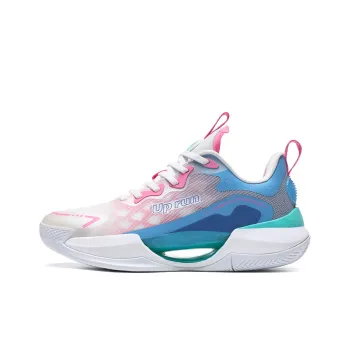 Up Run Dragon Basketball Shoes Unisex Peach Wood Pink